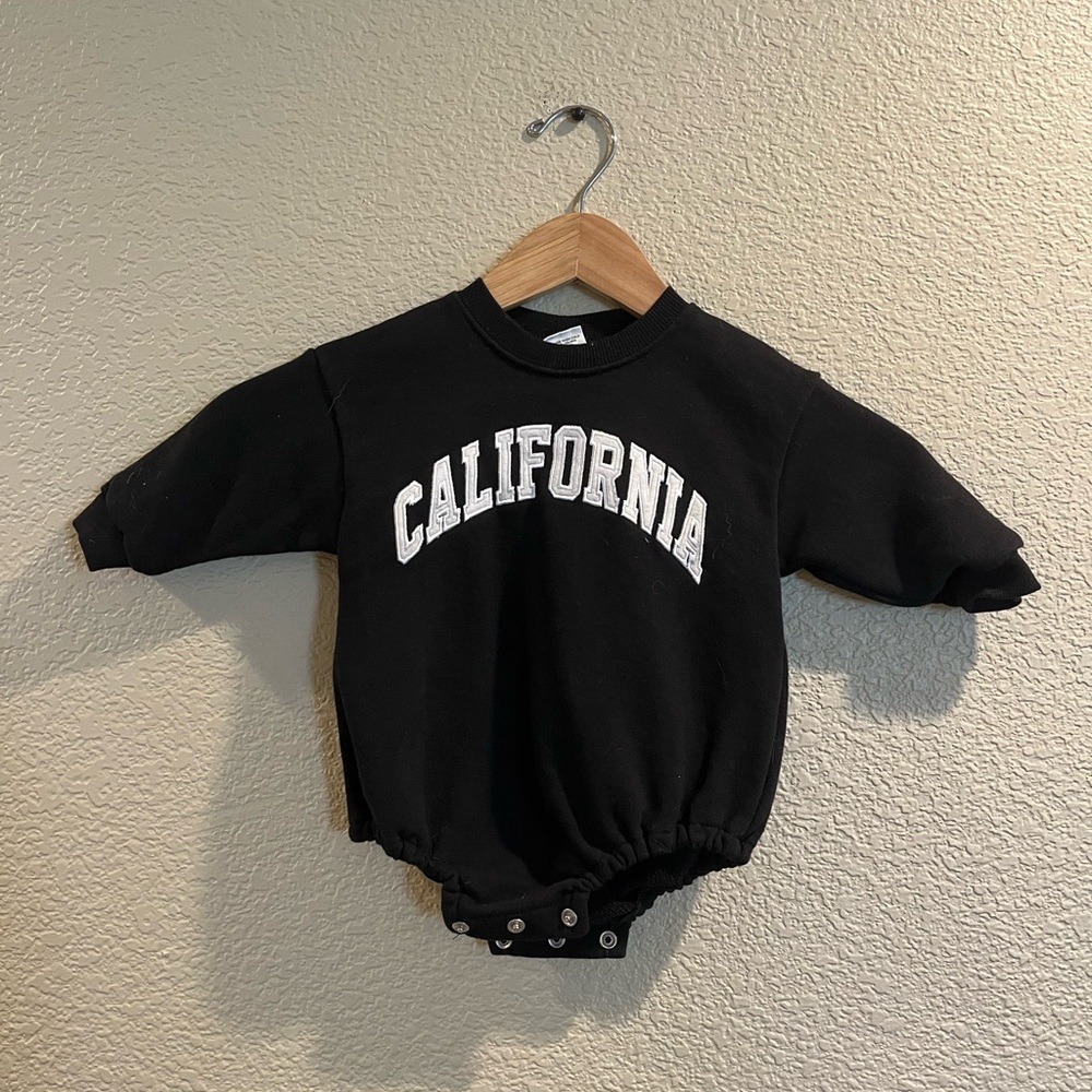 Black at noon California Baby Onesie
